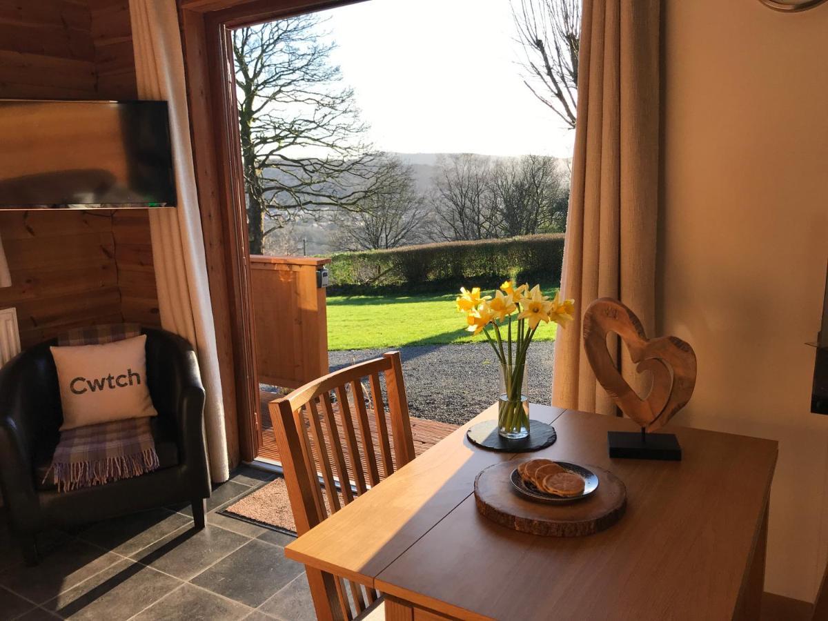 Swansea Log Cabin Pontardawe Екстериор снимка