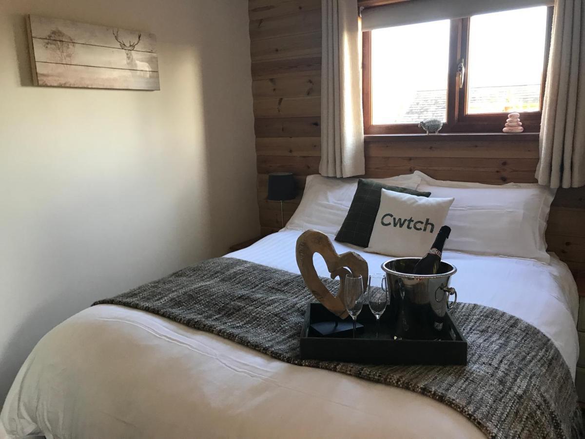 Swansea Log Cabin Pontardawe Екстериор снимка