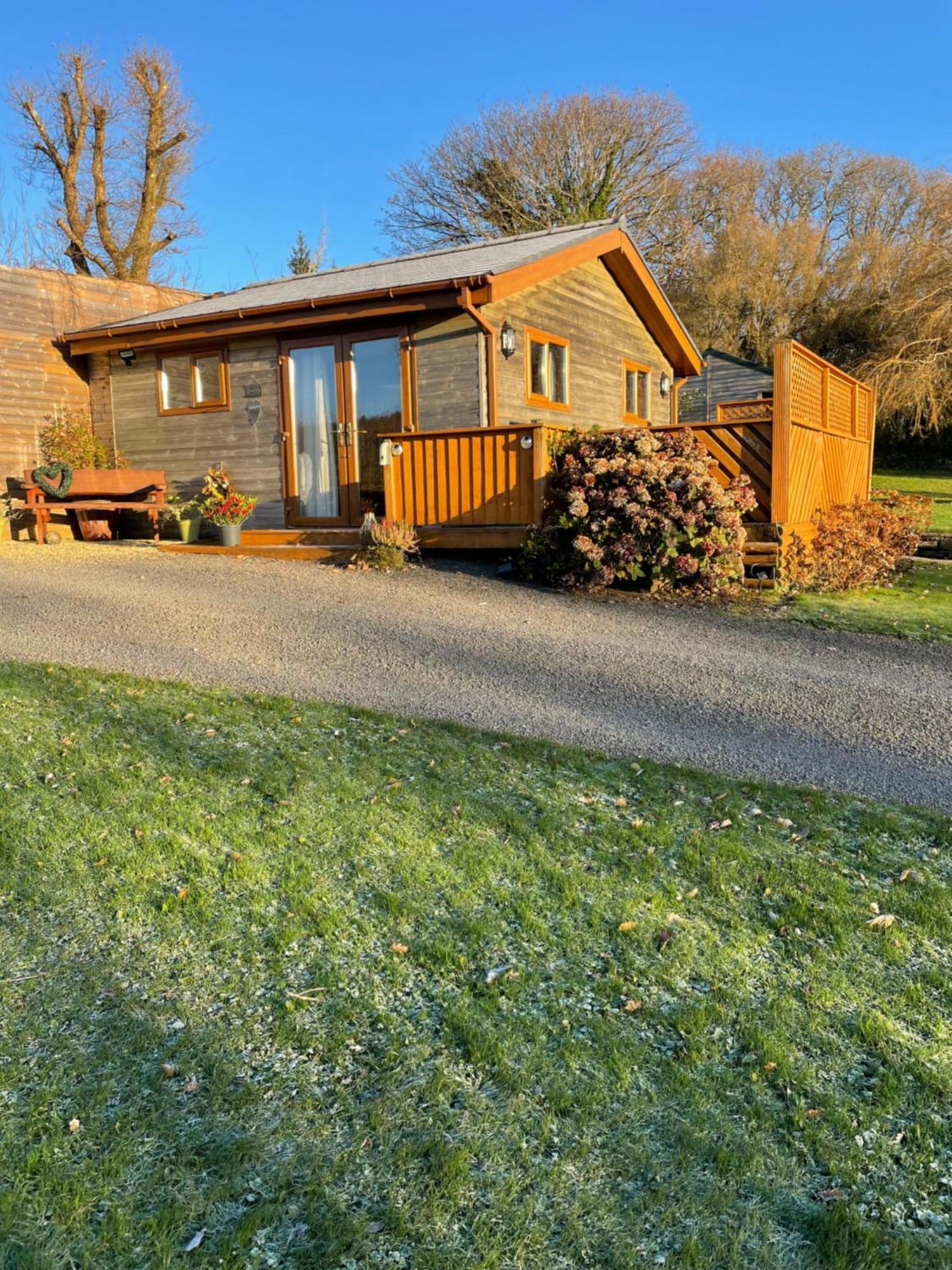 Swansea Log Cabin Pontardawe Екстериор снимка